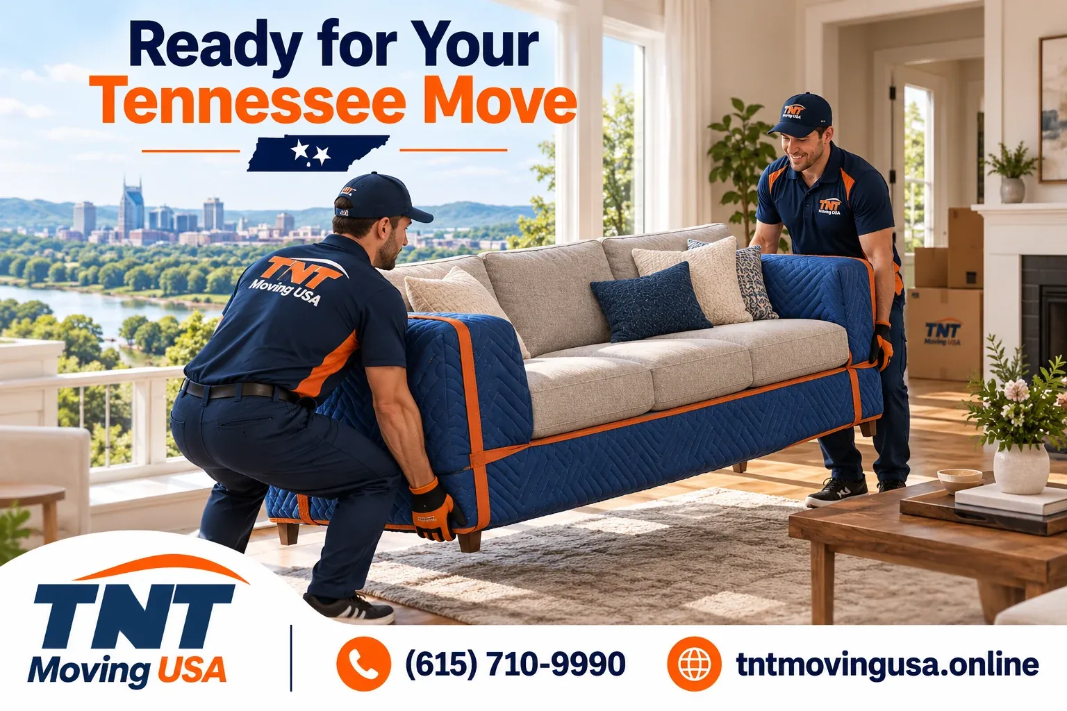Tennessee Intrastate Movers crew Tennessee Intrastate Movers crew