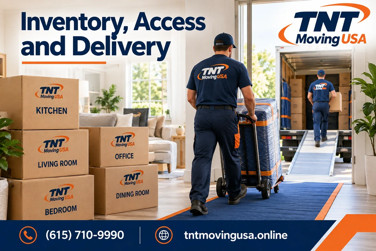 Tennessee Moving Logistics crew